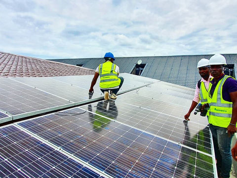 solar panel installation